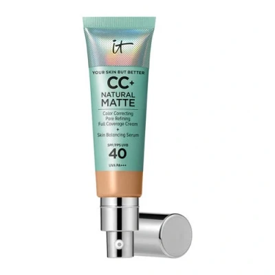 Abbildung von iT Cosmetics Your Skin But Better CC+ Natural Matte SPF 40 Neutral Tan 32 ml