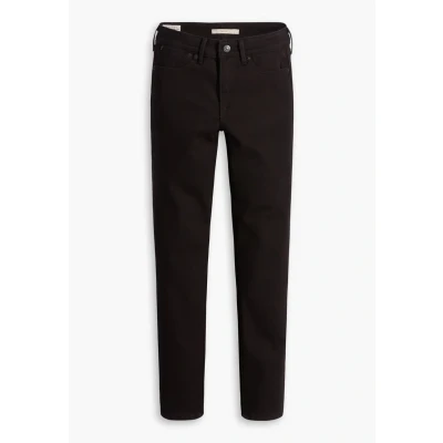 Abbildung von Levi&#039;s 712 Slim WELT Pocket Jeans Fit, Damen, Größe: 25x30, Night is black