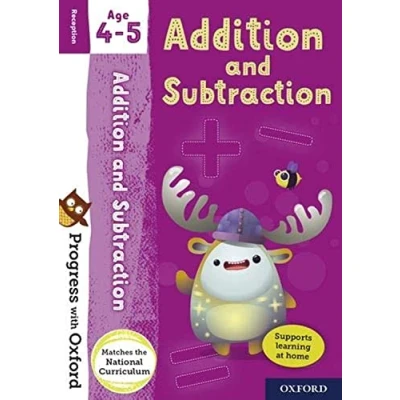 Abbildung von Progress with Oxford: Addition and Subtraction Age 4 5 Practise for School Essential Maths Skills