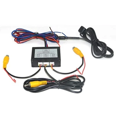 Abbildung von Auto Wayfeng WF® 2 Kameras Schalter Steuerkasten Way Kanal für vorne/hinten/rechts/Links Ansicht Parkplatz Kamera System Video Control zu LCD/DVD/DVR ...
