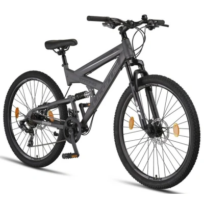 Abbildung von Licorne Bike Mountainbike Strong 2D Premium in 26, 27,5 und 29 Zoll