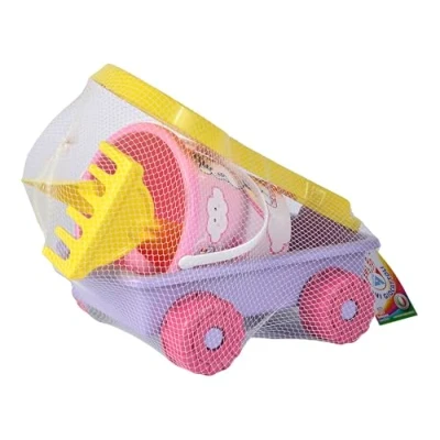 Abbildung von SIMBA Sandform Set Outdoor Spielzeug Sand &amp; Strand Sandwagen Unicorn gefüllt 107134645