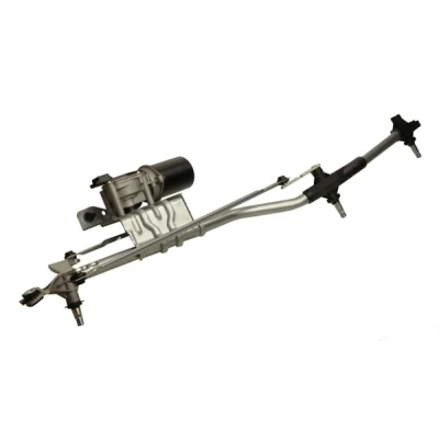 Abbildung von MAXGEAR 57 0289 Scheibenwischergestänge vorne mit Elektromotor RENAULT: SCENIC 2