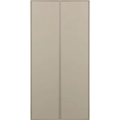 Abbildung von WOOOD Garderobenschrank &quot;Grenen Dakargrau&quot;, H 200 cm x B 100 T 58
