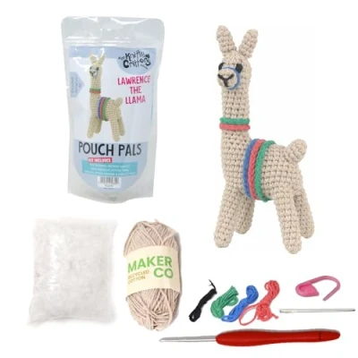 Abbildung von Crochet Kit Pouch Pals Lawrence The Lama