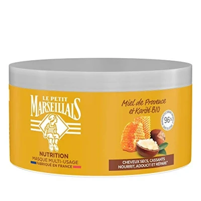 Abbildung von Le Petit Marseillais Nutrition Maske für trockenes und geschädigtes Haar, Honig aus der Provence &amp; Shea Bio