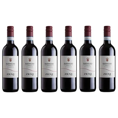 Abbildung von 6x 0,75l 2023er Zeni Bardolino Classico D.O.P. Veneto Italien Rotwein trocken