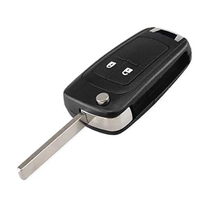 Abbildung von PHONILLICO Schlüsselgehäuse für Opel Astra J Insignia A Meriva B Zafira C Mokka Chevrolet Orlando Aveo Funkschlüssel mit 2 Tasten