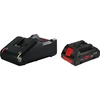 Abbildung von Bosch Professional 18 V 4,0 Ah ProCORE Akku + Schnellladegerät