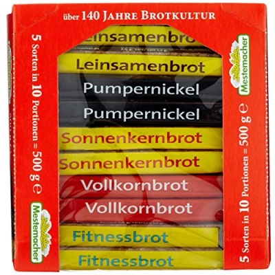 Abbildung von Mestemacher Vollkorn Brotkörbchen, 12er Pack (12x 500 g)