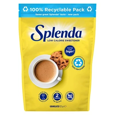 Abbildung von SPLENDA Granulierter Zuckerersatz ohne Kalorien, 125 g Beutel