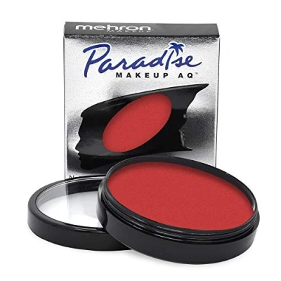 Abbildung von Mehron Paradise Make up AQ Pro Size Perfekt für Bühnen und Bildschirmvorführungen, Spezialeffekte, Cosplay Halloween Wasseraktiviertes Gesichts Körperfarben 40 g Beach Berry