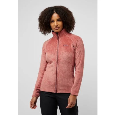 Abbildung von Jack Wolfskin Rotwand FZ W Fleecejacke, Damen, Größe: XS, Mineral red