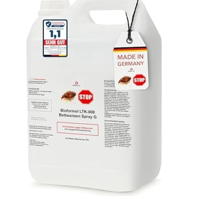 Abbildung von LTK 008 Biodelta Insektenspray Bettwanzen N, 5 l, Sprühflasche oder Kanister, 500 ml