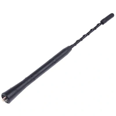 Abbildung von 24cm Kurzstabantenne Radio Antenne Autoantenne Dachantenne Stabantenne Kurzantenne Fahrzeugantenne Radioempfang AM/FM Inkl. 3 universelle Adapter M4 M5 M6 passend für Fast alle PKW