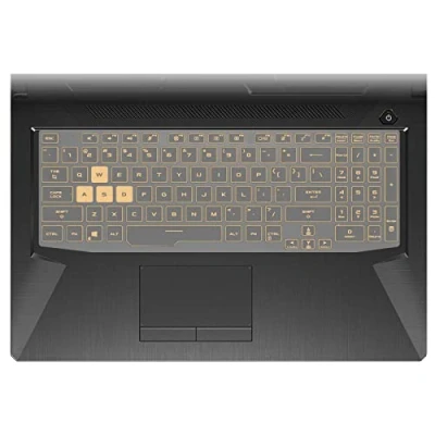 Abbildung von MiNGFi TPU Tastatur Schutz Abdeckung für ASUS TUF Dash F15(2021) FX506 Gaming F15 F17 FX706 A15 FA506 A17 FA706(2021) TUF506/566 TUF706/766 Transparent