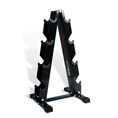 Abbildung von ZERRO Kurzhantel Rack Professional Hantelständer Kurzhantelständer Hantelregal Hantelablage 300kg Belastbarkeit