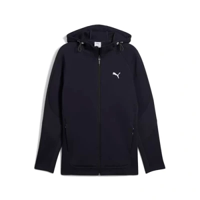 Abbildung von PUMA Herren EVOSTRIPE Full Zip Hoodie DK Sweatjacken, New Navy,