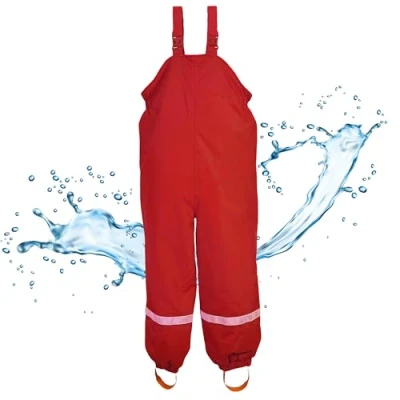Abbildung von BMS Schneehose atmungsaktiv und wasserdicht rot 98