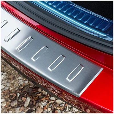 Abbildung von tuning art L162 Edelstahl Ladekantenschutz passend für Audi A4 B8 8K Avant 2011 2015