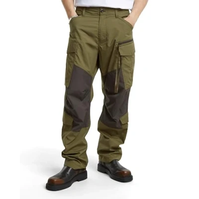Abbildung von G STAR Rovic ZIP 3D Loose Cargohose, Herren, Größe: 32x30, Dk moss