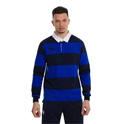 Abbildung von Canterbury Herren Long Sleeve Retro Hoop Jersey, China Blue, m