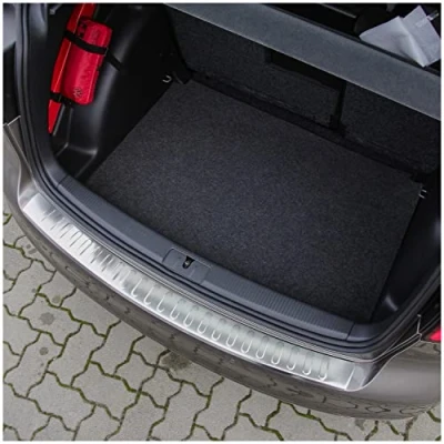 Abbildung von teileplus24 L559 Ladekantenschutz V2A Edelstahl kompatibel mit VW Golf Plus 6 2009 2014 Abkantung