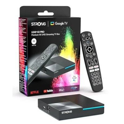 Abbildung von LEAP S3 PRO Premium 4K UHD Streaming TV Box