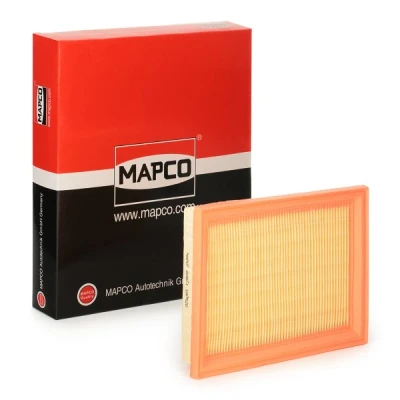 Abbildung von MAPCO 60621 Luftfilter 34 168 217 eckig Filtereinsatz FORD: FIESTA 5, Fusion Kombi, 5 Van, MINI: Schrägheck, Cabrio, MAZDA: 2 Hatchback