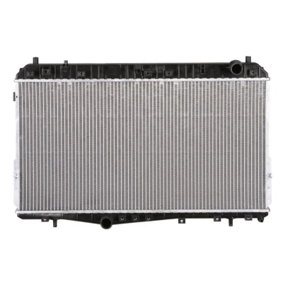 Abbildung von NRF 53150 Kühler, Motorkühlung Aluminium 698 370 16 Kühlrippen gelötet CHEVROLET: Lacetti Limousine, Nubira Kombi, DAEWOO: Schrägheck