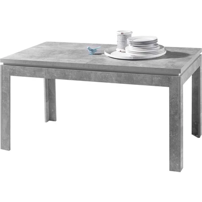 Abbildung von HBZ Esstisch &quot;Stone&quot;, 140 180 cm ausziehbar, Tisch in Beton Dekor