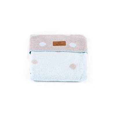 Abbildung von My junior® Babydecke Blue Dots Grey