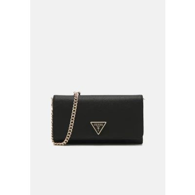 Abbildung von Guess Noelle Xbody FLAP Organizer Clutch, Damen, Größe: One Size, Black