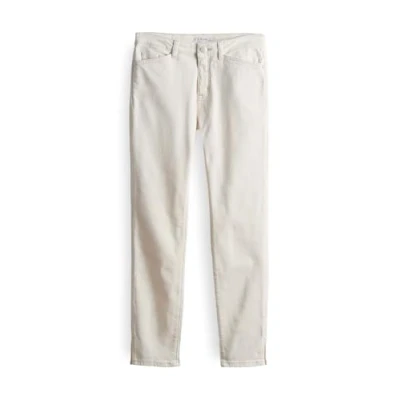 Abbildung von OPUS ELMA Classy SLIT Jeans Slim Fit, Damen, Größe: 40x28, Milk