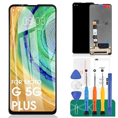 Abbildung von Ersatzdisplay für Motorola Moto G 5G Plus XT2075 2 3 6,7 Zoll LCD Display Touch Digitizer Montage Glas Reparatur