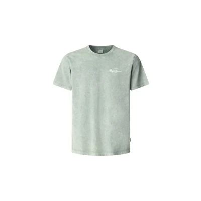 Abbildung von Pepe Jeans Terell TEE Tshirt print, Herren, Größe: Large, Sage green