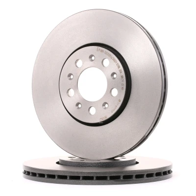 Abbildung von BREMBO COATED DISC LINE 09.7010.21 Bremsscheibe 288 25 5 innenbelüftet beschichtet hochgekohlt mit Schrauben SKODA: Roomster Praktik kfzteile,