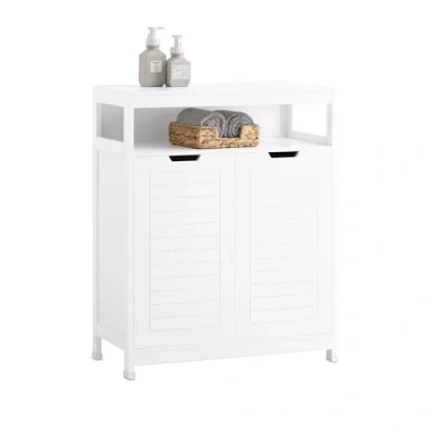 Abbildung von SoBuy Badkommode BZR121, Badzimmerschrank Kommode Sideboard Flurschrank Midischrank Badmöbel