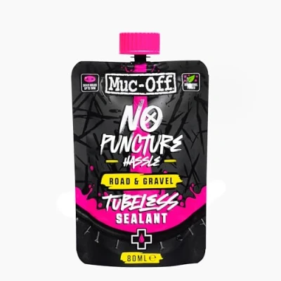Abbildung von Muc Off No Puncture Hassle Road &amp; Gravel Tubeless Sealant 80ml Reifendichtmittel