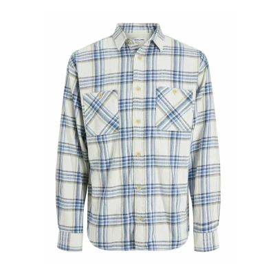 Abbildung von Jack &amp; Jones Hemd, Herren, Größe: Medium, Whisper white