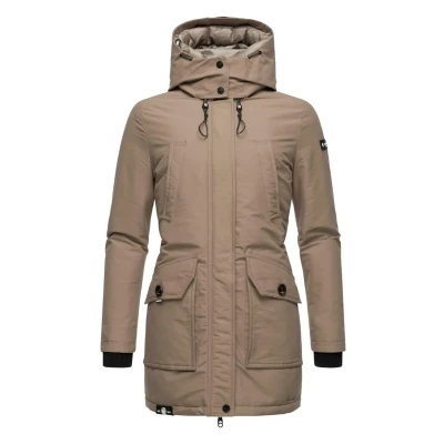 Abbildung von Navahoo Blizzardstorm Parka, Damen, Größe: XS, Taupe grey