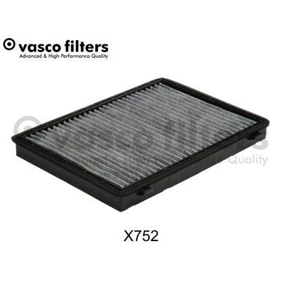 Abbildung von DAVID VASCO X752 Innenraumfilter Aktivkohlefilter 265 190 27 OPEL: Antara, CHEVROLET: Captiva
