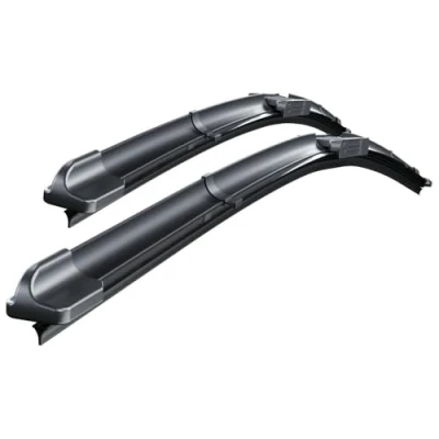 Abbildung von Mossa Vordere Scheibenwischer kompatibel mit Skoda Octavia III (11.2012 2020) flache Premium Wischerblätter. Wischerblätter Set für Frontscheibe (Fahrer + Beifahrerseite) (600 mm / 480 mm)