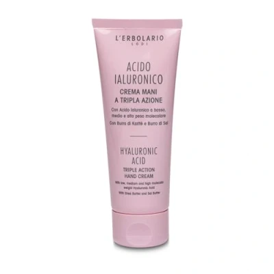 Abbildung von L&#039;Erbolario HYALURONSÄURE Handcreme mit Dreifach Wirkung, 75ml