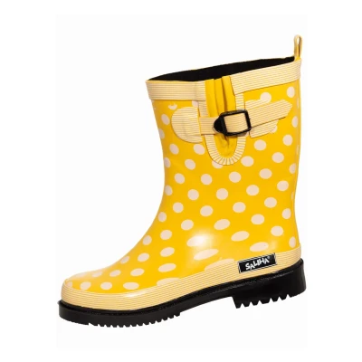 Abbildung von Saliha Gummistiefel, Damen, Größe: 42, Gelb/multi Schuhe