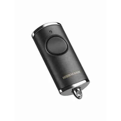 Abbildung von Hörmann Garagentor Funkempfänger Handsender HSE 1, 1 Taste, schwarz, 868 MHz, für