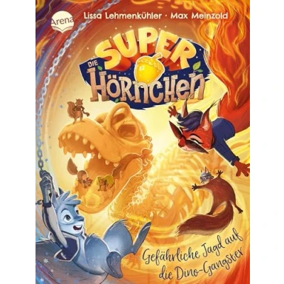 Abbildung von die Superhörnchen (2). Gefährliche Jagd auf Dino Gangster: Cooles Kinderbuch zum Selberlesen ab 7 Jahren
