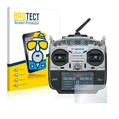 Abbildung von BROTECT Entspiegelungs Schutzfolie für Robbe Futaba T18SZ (2 Stück) Matte Displayschutz Folie, Anti Reflex, Fingerprint