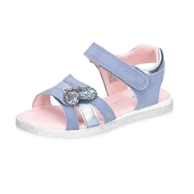 Abbildung von Richter Sandale, Sommerschuh, Klettschuh, Sandalette, mit Glitzer Applikationen