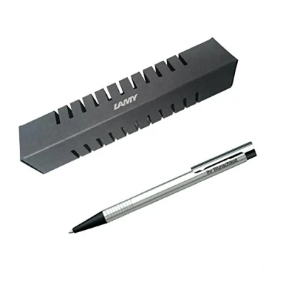 Abbildung von Lamy Kugelschreiber Logo matt Modell 205, Farbe schwarz inkl. Laser Gravur